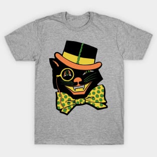 Top Hat Cat Shirt T-Shirt